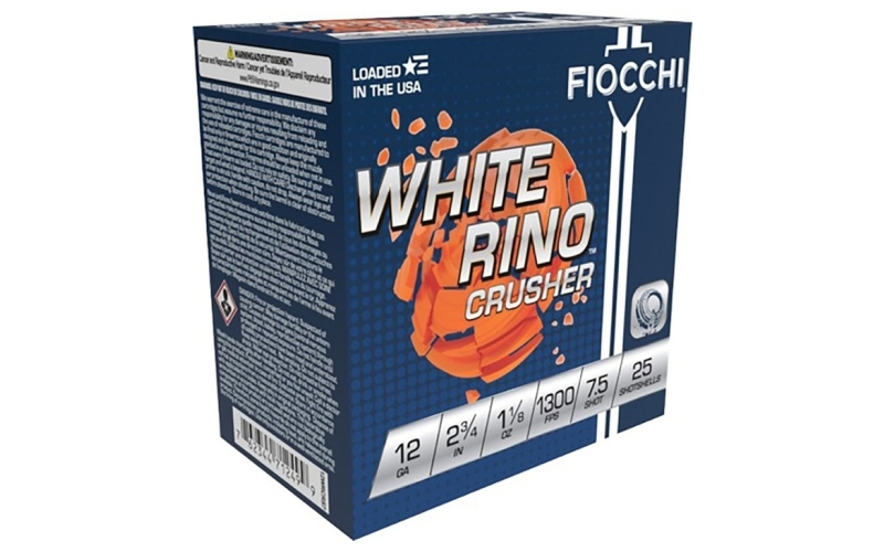 Fiocchi Ammunition 12ga 2-3/4'' 1-1/8oz #7.5 25/box