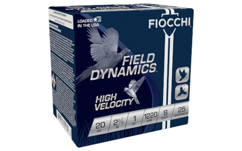 Fiocchi Ammunition Fiocchi 20 ga 2-3/4'' #8