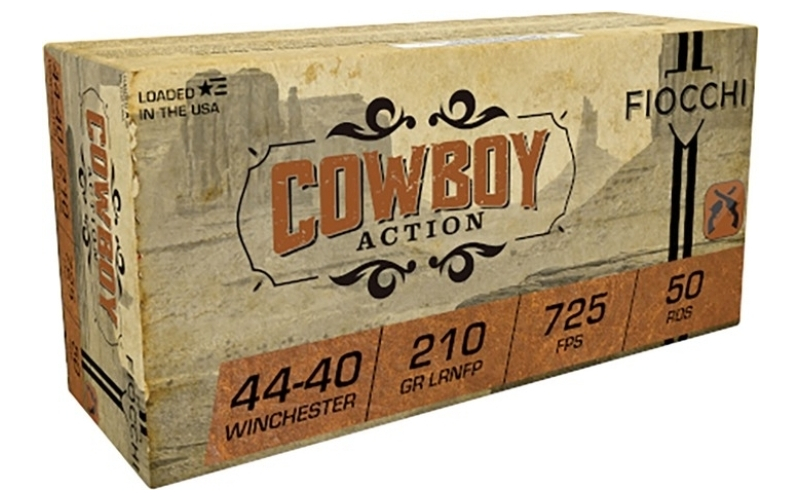 Fiocchi Ammunition Fiocchi cowboy 44-40 win 210gr lrnfp 50/bx
