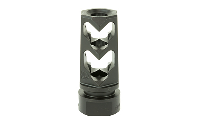 Fortis Manufacturing, Inc. Muzzle Brake, 9MM, 1/2X28, Black Finish 9MM-MB-BLK-28