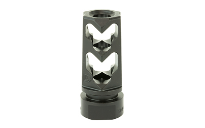 Fortis Manufacturing, Inc. Muzzle Brake, 9MM, 1/2X36, Black Finish 9MM-MB-BLK-36