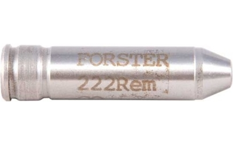 Forster 222 remington go gauge