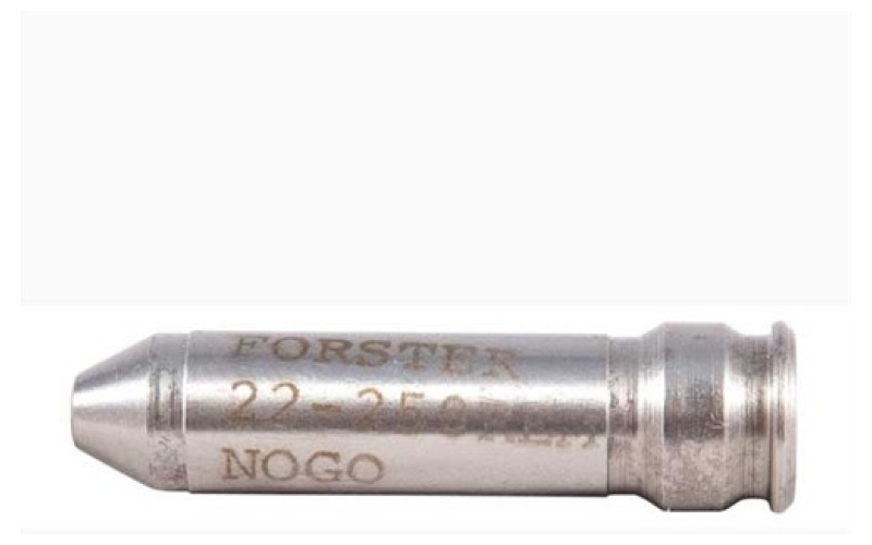 Forster 22-250 remington no-go gauge