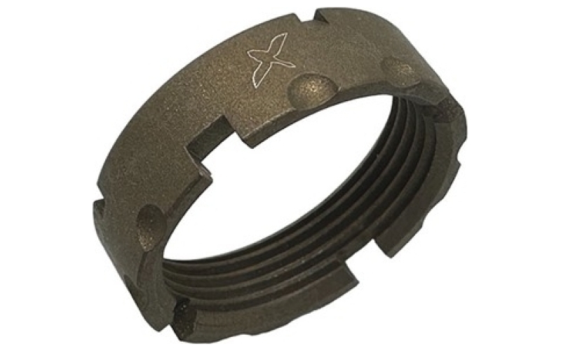 Forward Controls Design Llc Ar-15 billet castle nut burnt bronze