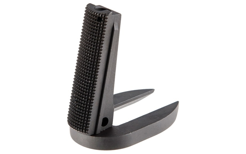 Fusion Firearms 1911 govt black checkered mag-well msh