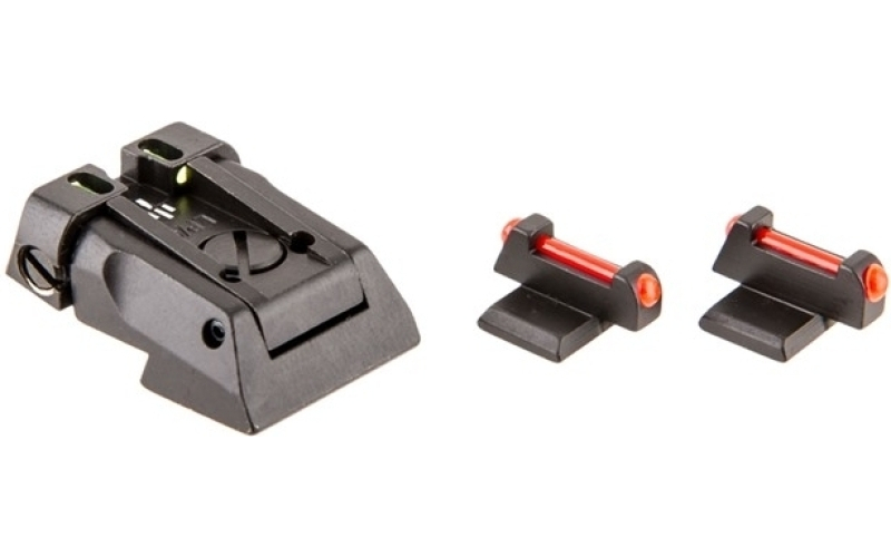 Fusion Firearms 1911 fusion fiber optic adjustable dovetail sight set