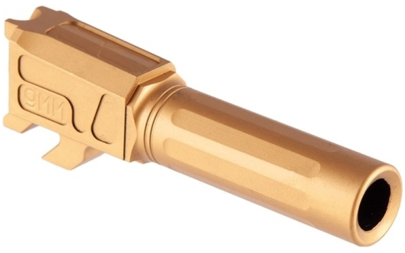 Faxon Firearms S&w m&p shield tin coated 9mm luger non-threaded barrel