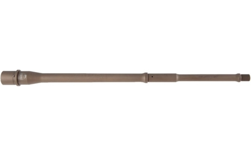 Faxon Firearms Ar-15 gunner barrel 16'' 5.56 nato mid-length 4150 qpq fde