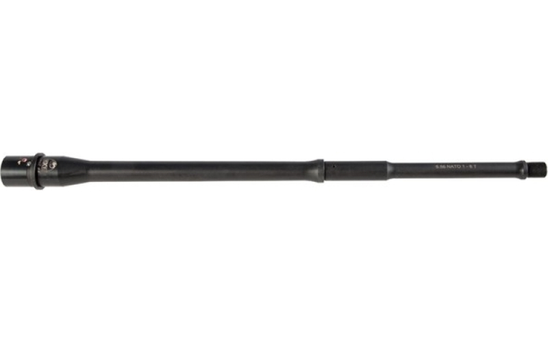 Faxon Firearms Ar-15 gunner barrel, 16'', 5.56 nato, mid-length, 4150 qpq
