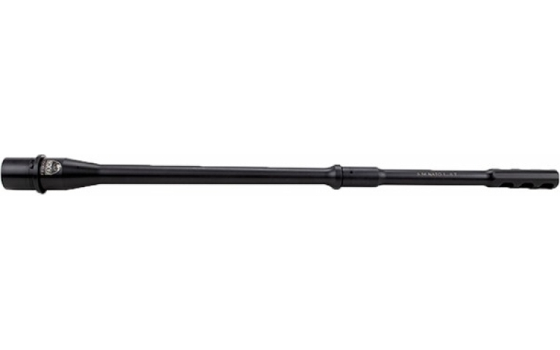 Faxon Firearms 16'' pencil barrel intergal 3-port muzzle brake, black