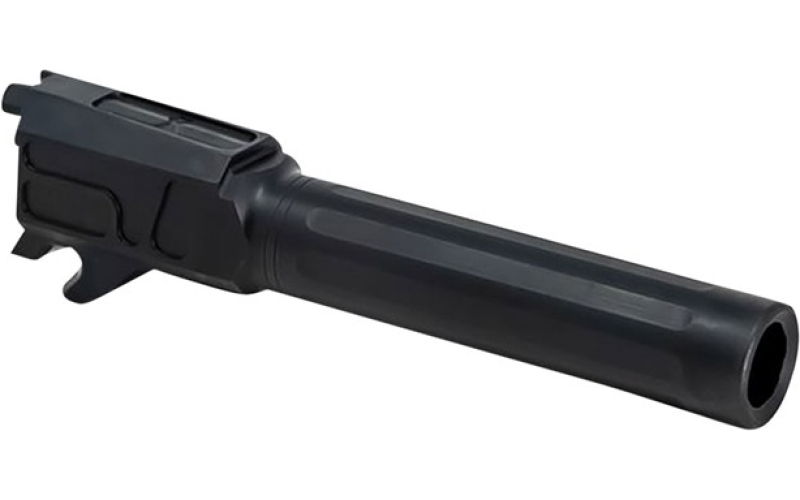 Faxon Firearms Straight fluted bbl 9mm luger sig p365 xl black nitride