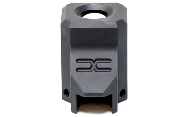 Faxon Firearms Exos-523 pistol compensator for glock 43 black