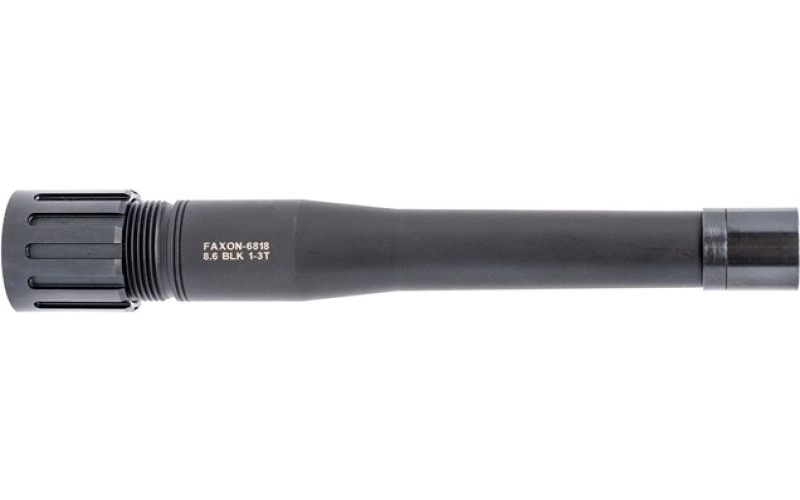 Faxon Firearms 8.6 blackout modified light palma 1:3 twist remage 8'' barrel