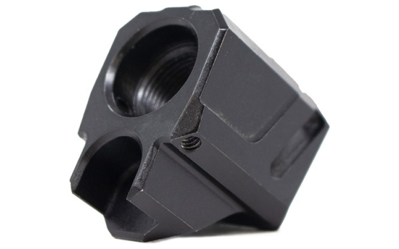 Faxon Firearms Exos-524 pistol compensator for m&p shield/shield plus blk