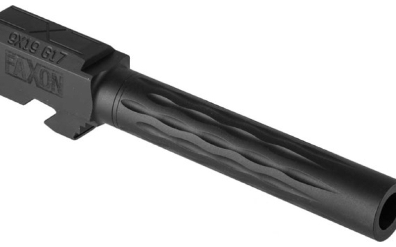 Faxon Firearms G17 gen 1-4 full size flame barrel saami 9mm black