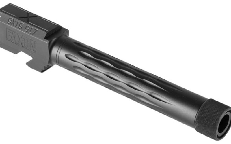Faxon Firearms G17 gen 1-4 full size flame threaded barrel saami 9mm blk