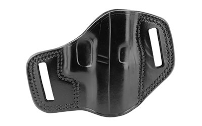 Galco Combat Master Belt Holster, Fits Glock 43/43X & Springfield Hellcat, Right Hand, Black Leather CM800B