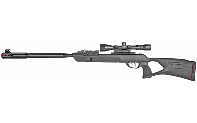 Gamo USA Swarm Fusion 10X Gen3i, .177 Pellet, 1300 Feet Per Second, 20.5" Barrel, Matte Finish, Black, Nylon Stock, 10 Rounds, 1 Magazine, Gamo 3-9X40MM Scope, Gamo Whisper Fusion Sound Suppression Device 6110063354