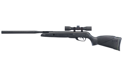 Gamo USA Wildcat Whisper, 22 Pellet, Black Finish, Synthetic Stock, Whisper Noise Dampening Technology, 4x32 Scope, Single Shot, 975 Feet Per Second 611006785554