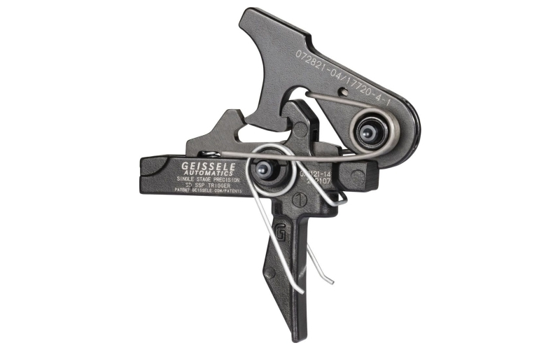 Geissele Automatics Single-Stage Precision Flat Bow, Black Finish 05-483