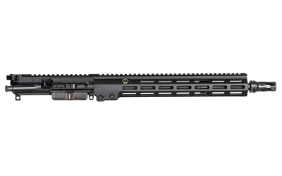 Geissele Automatics Super Duty MOD1, Complete Upper Receiver, 5.56 NATO, 13.9" Pinned (16" OAL) Barrel, M-LOK Free Float Handguard, Geissele Airborne Charging Handle, Nanoweapon Reliability Enhanced Bolt Carrier Group, Fits AR-15, Anodized Finish, Black 08-546B
