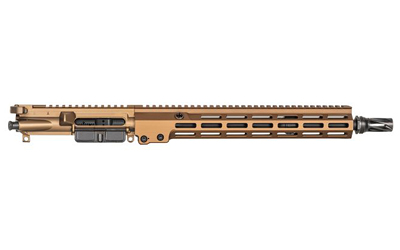 Geissele Automatics Super Duty MOD1, Complete Upper Receiver, 5.56 NATO, 13.9" Pinned (16" OAL) Barrel, M-LOK Free Float Handguard, Geissele Airborne Charging Handle, Nanoweapon Reliability Enhanced Bolt Carrier Group, Fits AR-15, Anodized Finish, Desert Dirt Color 08-546S