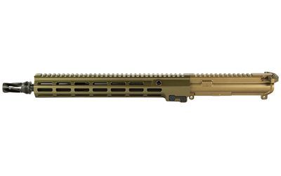 Geissele Automatics Super Duty MOD1, Complete Upper Receiver, 5.56 NATO, 14.5" Pinned (16" OAL) Barrel, M-LOK Free Float Handguard, Geissele Airborne Charging Handle, Nanoweapon Reliability Enhanced Bolt Carrier Group, Fits AR-15, Anodized Finish, Desert Dirt Color 08-547S