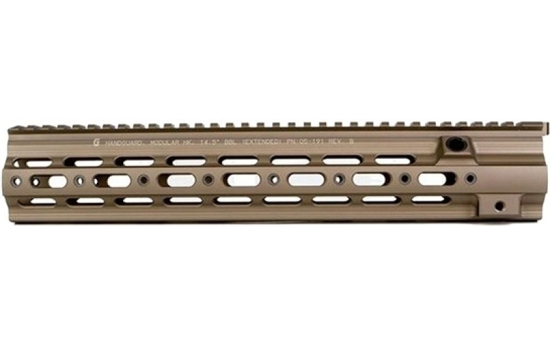 Geissele Automatics Super modular rail smr hk416 rail 14.5'' ddc
