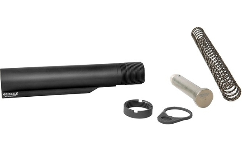 Geissele Automatics Ar15 premium milspec buffer tube assembly w/super 42, h1 blk