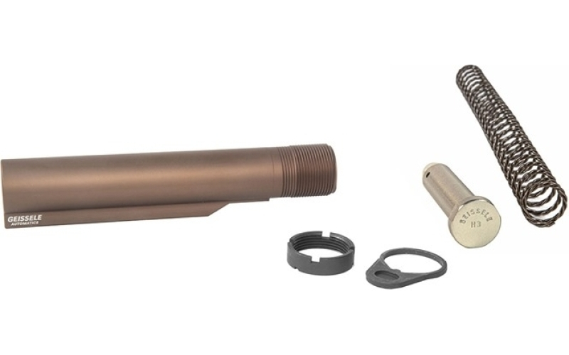 Geissele Automatics Ar15 premium milspec buffer tube assembly w/super 42, h3 ddc