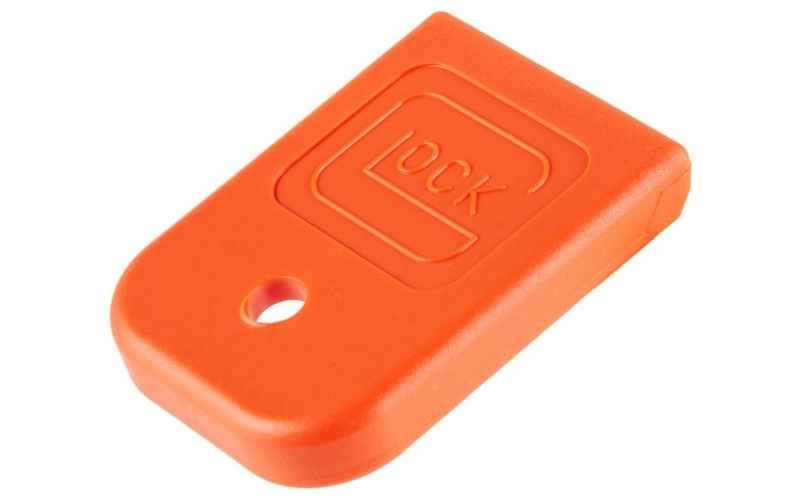 Glock Magazine floor plate - 9mm, .40 s&w, .357 sig .45 gap orange