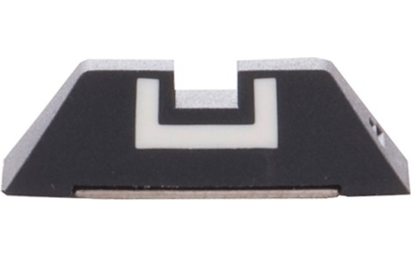 Glock Rear fixed sight 6.9mm for glock black w/white outline