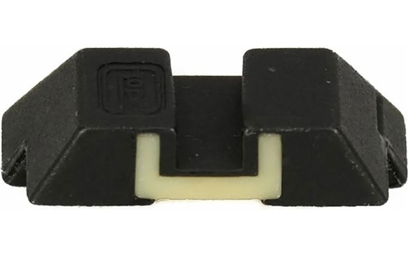 Glock Rear sight luminescent 6.5mm fits glock gen 3/4