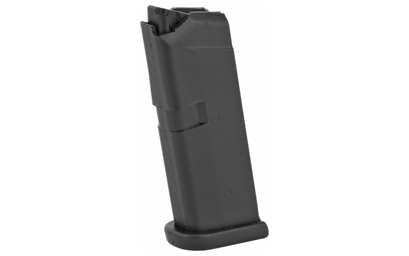 Glock OEM Magazine, 380ACP, 6 Rounds, Fits GLOCK 42, Cardboard Style Packaging, Polymer. Black MF42006