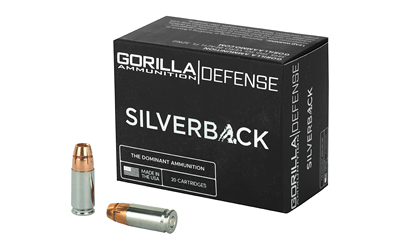 GORILLA SLVRBCK 9MM 135GR 20/200