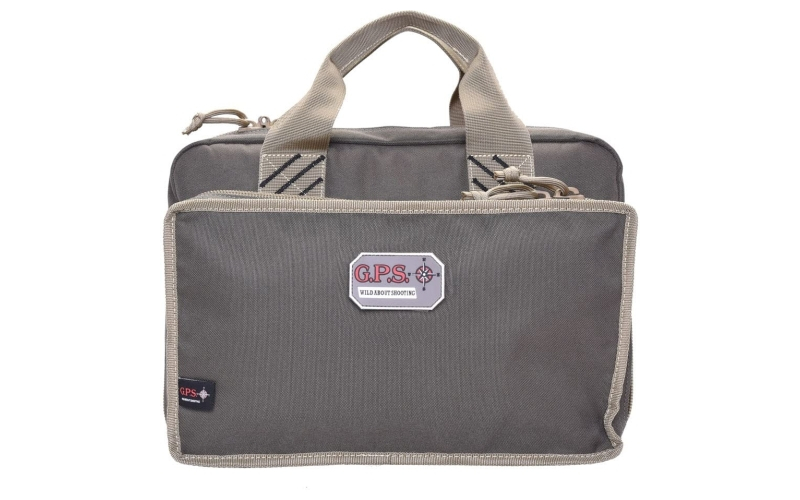 GPS Pistol Case, Green/Tan, Soft, Up To 4 Pistols GPS-1310PCRK