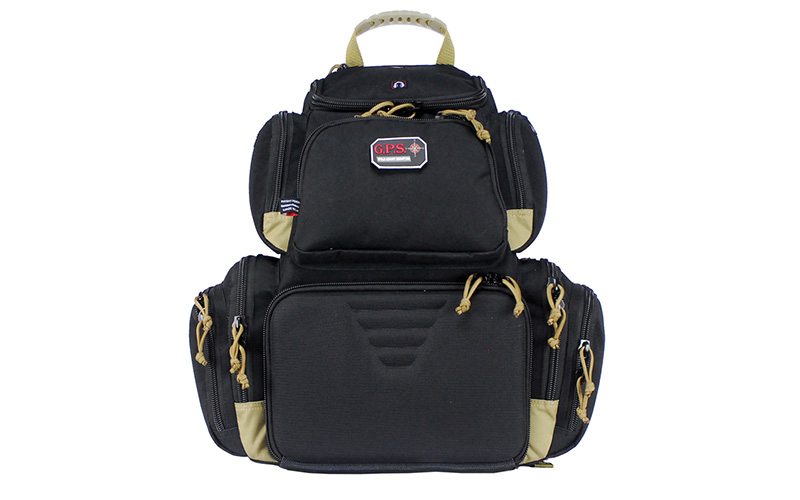 GPS HANDGUNNER BACKPACK BLK/TAN