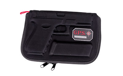 GPS Molded, Pistol Case, Black, Soft, Fits Glock GPS-907PC