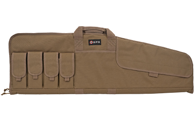 GPS Tactical Single Rifle Case, Flat Dark Earth, 42", 600 Denier Polyester GPS-SRC42-FDE