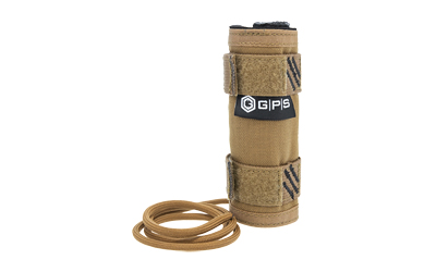 GPS Suppressor Cover, 22LR, 5", Tan, Nylon Construction GPS-T800-22LR-5T