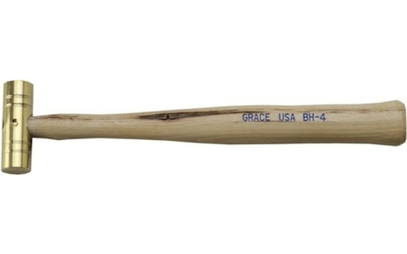 Grace Usa 4 oz. standard brass hammer