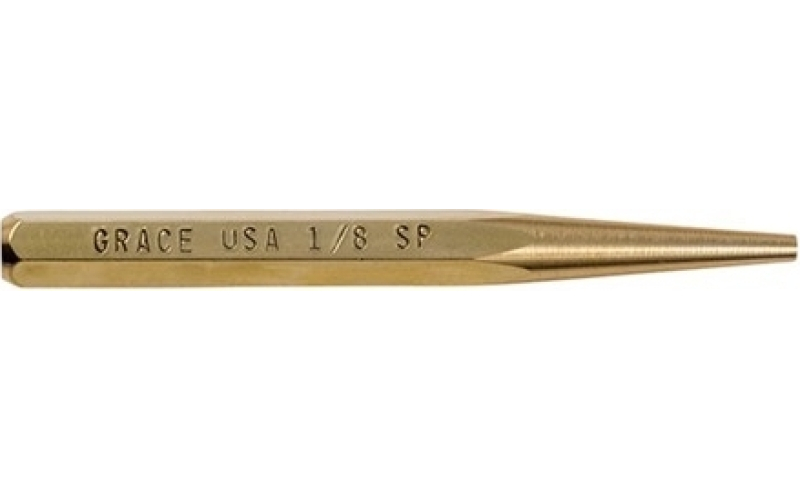 Grace Usa 1/8'' (3.2mm) starter brass punch