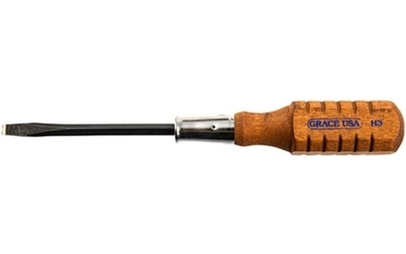 Grace Usa H3 screwdriver, .190'' wide, .038'' thick, 7.5'' long