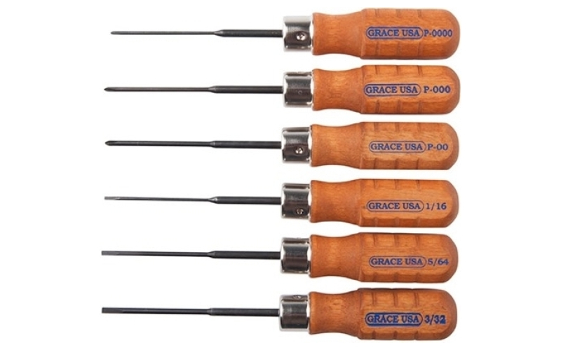 Grace Usa 6 piece micro screwdriver set