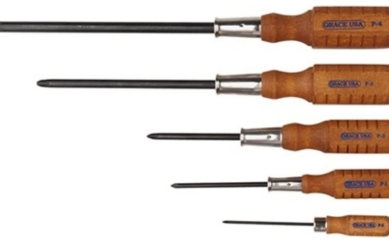 Grace Usa 5 piece phillips screwdriver set