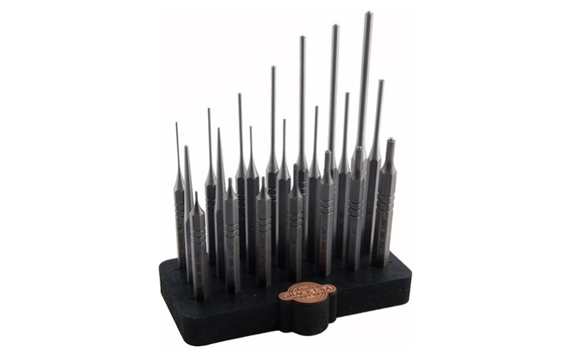 Grace Usa 21 piece steel punch set w/bench block