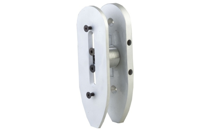 Graco Corp Standard adjustable butt plate silver aluminum