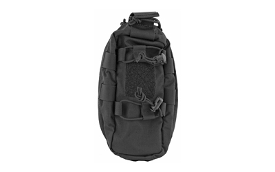 Grey Ghost Gear Slim Medical Pouch, Black, 500D Cordura Nylon, 5"x4"x2.5" 4002-2