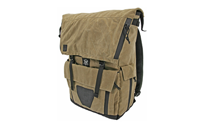 Grey Ghost Gear Gypsy, Backpack, Field Tan, Waxed Canvas, 19"x16"x4.5" 6025-TAN