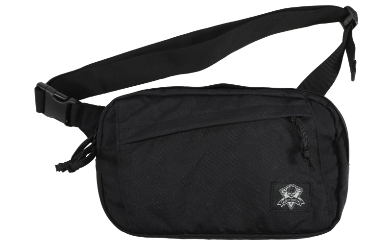 Grey Ghost Gear Crossbody Bag, Nylon Construction, Matte Finish, Black GTG5942-2